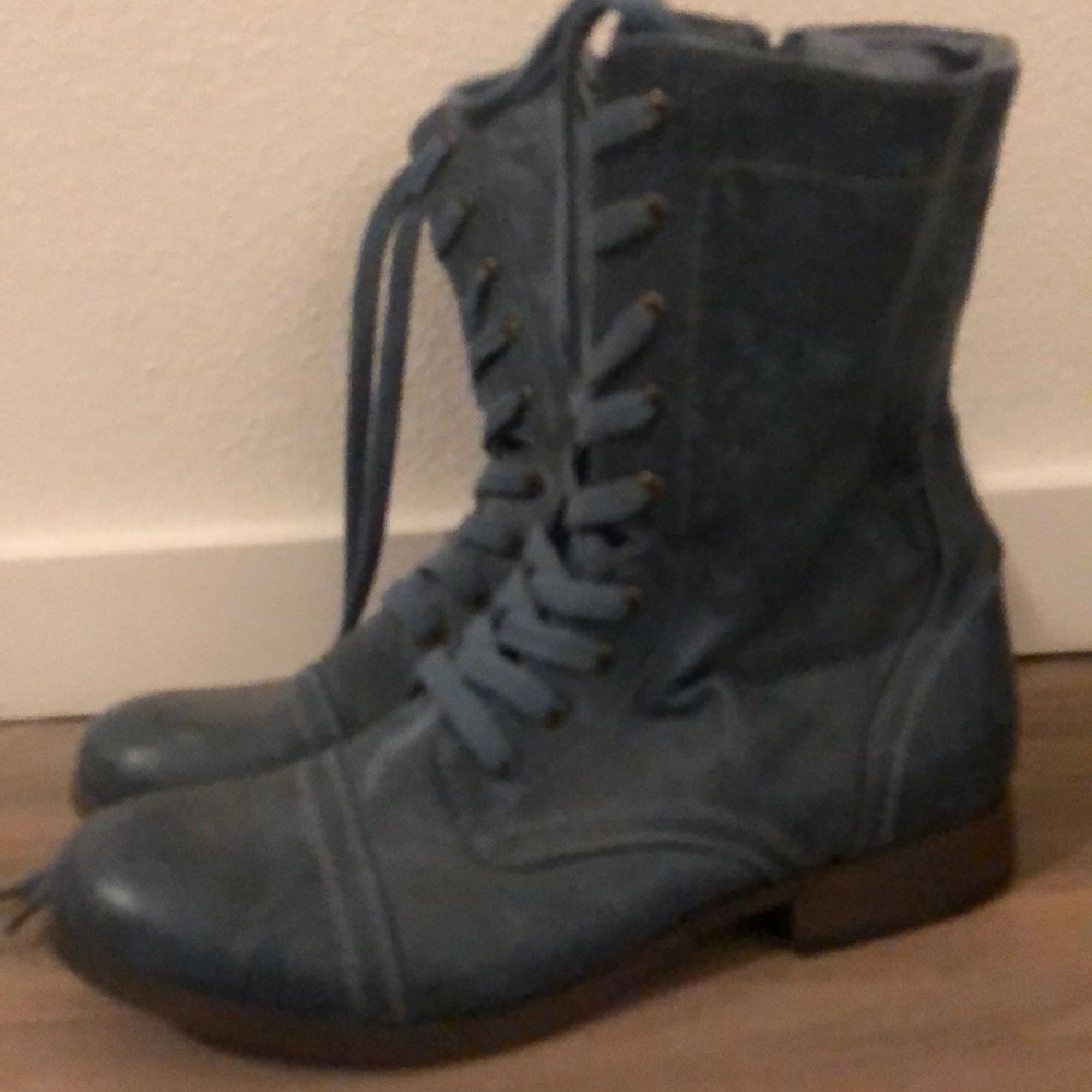Teal Boots